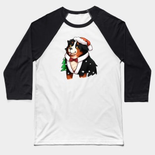 Cute Bernese Mountain Dog Drawing Baseball T-Shirt